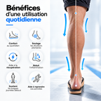 Miko Stabil – Chevillère de Compression & Soutien du Talon
